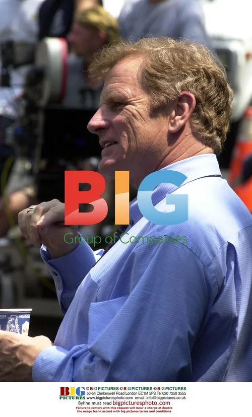 Gordon Clap on set of NYPD Blue