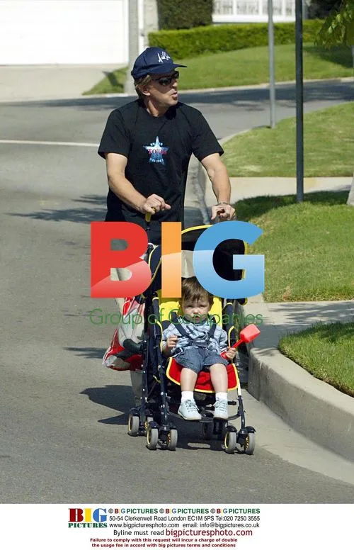 Michael Douglas takes son Dylan for walk in Beverly Hills