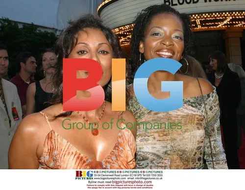 Wanda De Jesus and Tina Lifford at 'Blood Work' premiere