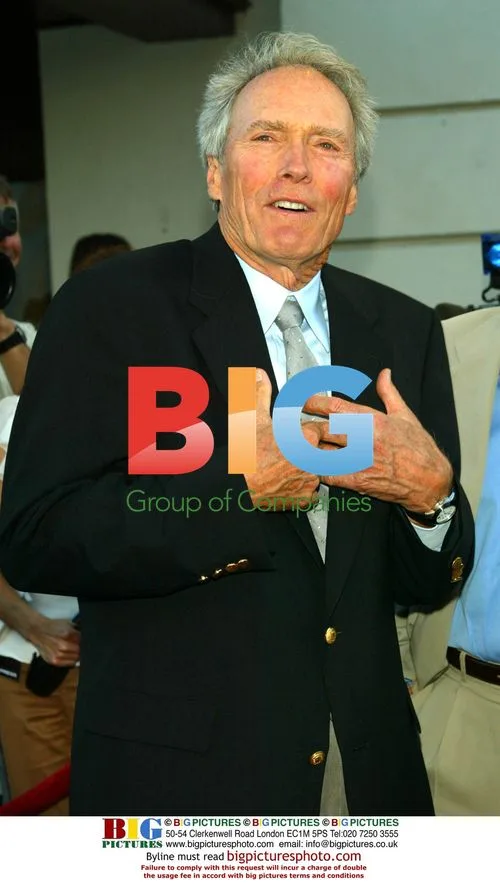 Actor CLINT EASTWOOD at 'Blood Work' premiere