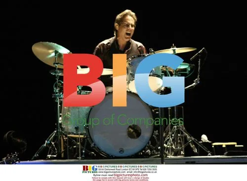 Max Weinberg onstage at The Rising Tour opener