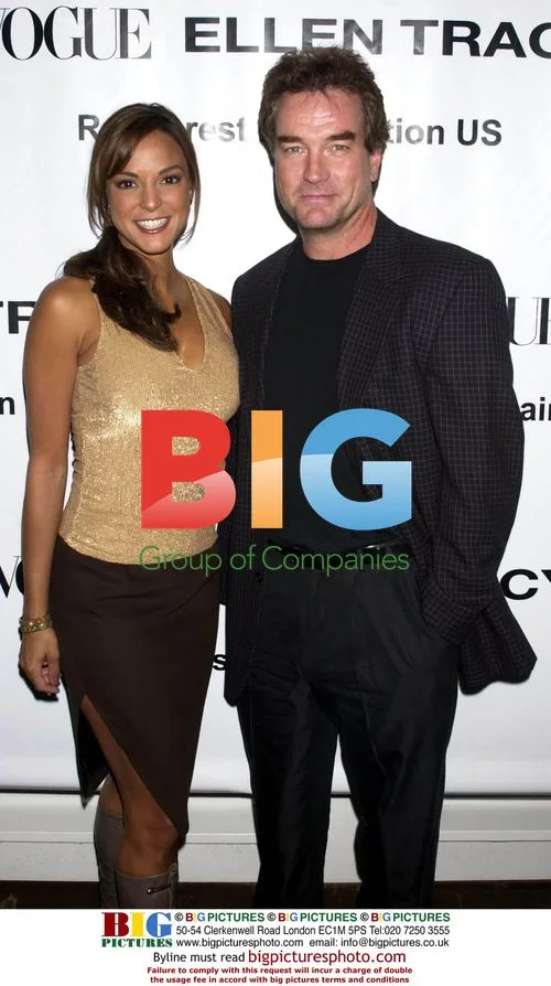 Eva La Rue and John Callahan at Rainforest Charity Event