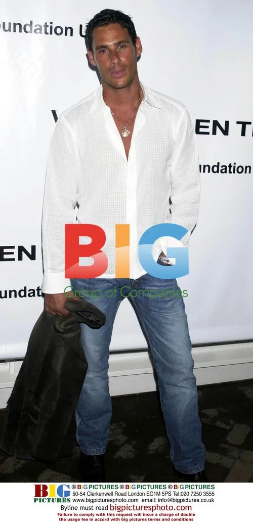 Nick Scotti at Vogue party in Central Park