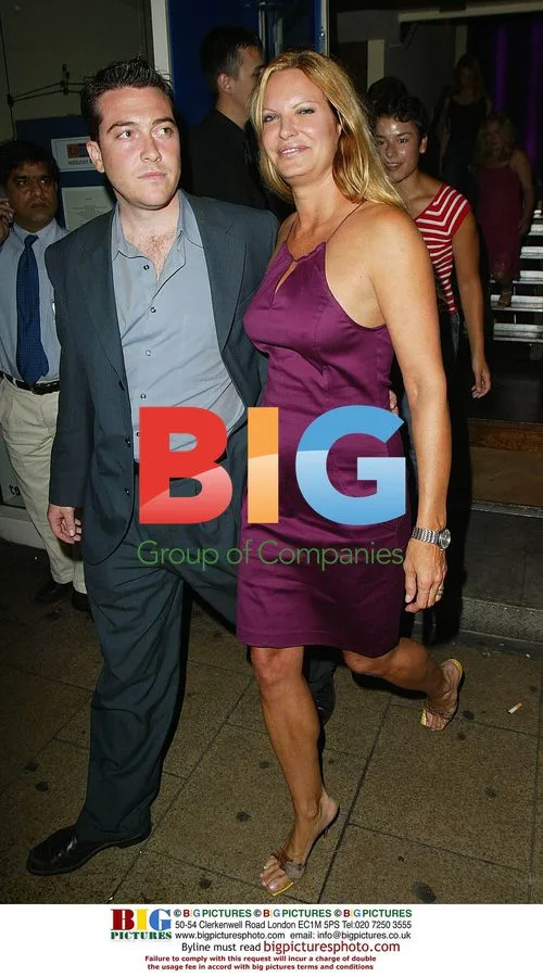 Actress Brenda Swanson Out with Friends in London
