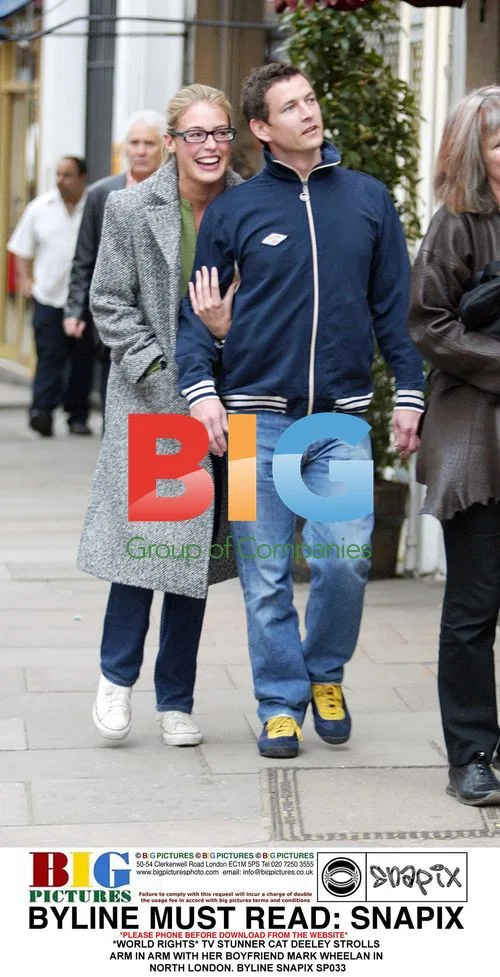 TV Host Cat Deeley Strolls with Boyfriend Mark Wheelan