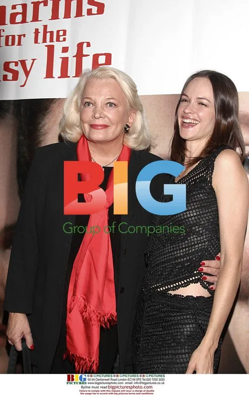 Gena Rowlands and Susan May Pratt at "Charms For The Easy Life" Premiere
