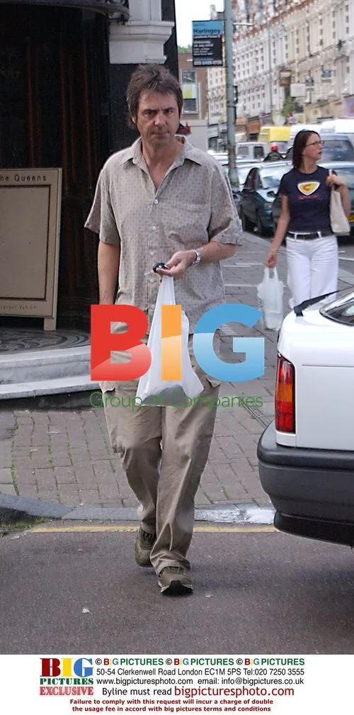 Neil Morrissey Shopping For Meat At Butcher's