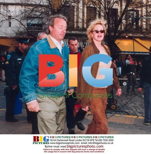Melanie Griffith Arrives in Argentina
