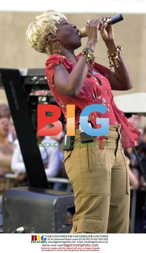 Mary J. Blige Performs at NBC's Morning Show
