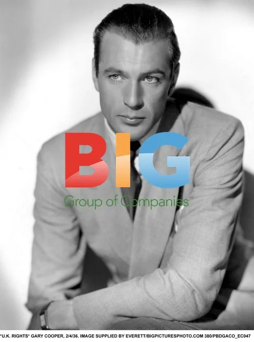 Gary Cooper Portrait, 1936