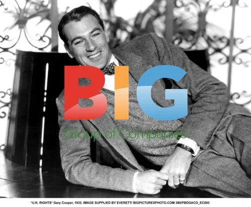 Gary Cooper Portrait, 1933