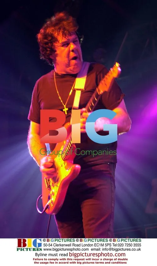 Gary Moore performs at Bulldog Bash festival