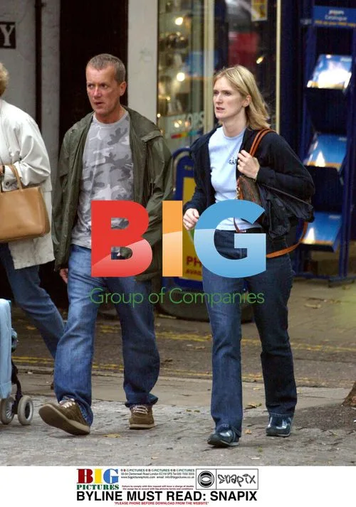 TV Presenter Frank Skinner Out in West London