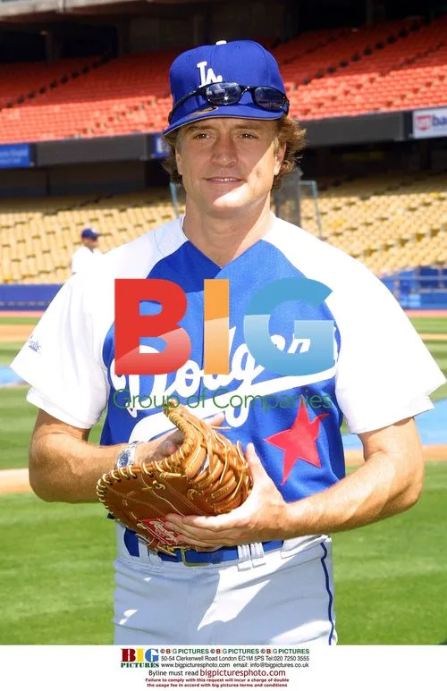 Bradley Whitford at 2002 Hollywood Stars Baseball game