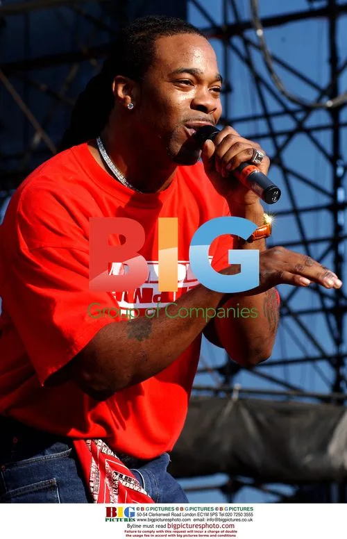 Busta Rhymes performs live at Moby Area 2 Tour