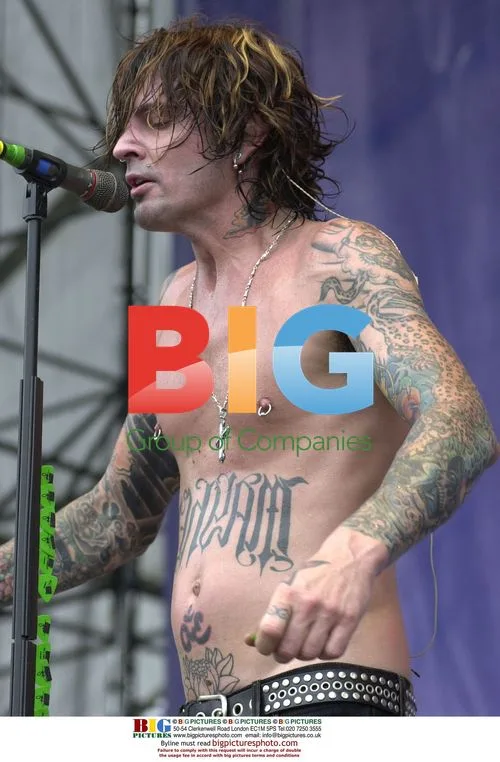 Tommy Lee performs at Rolling Rock Festival