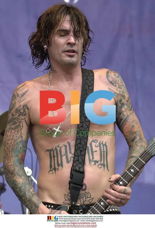 Tommy Lee Performs at Rolling Rock Festival