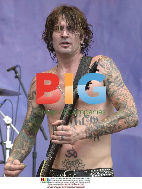 Tommy Lee performs at Rolling Rock Fest