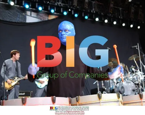 Blue Man Group Performing at Area 2