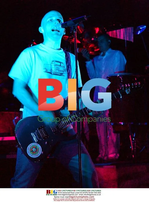 Moby performs at Area 2 Tour 2002