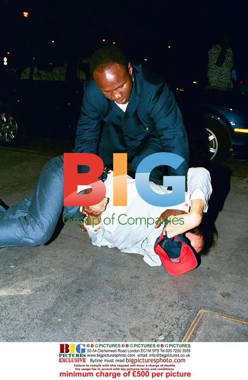 Chris Eubank Scuffle Outside Hotel