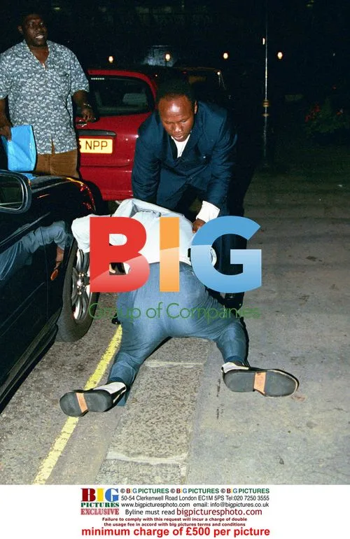 Chris Eubank in scuffle outside London hotel