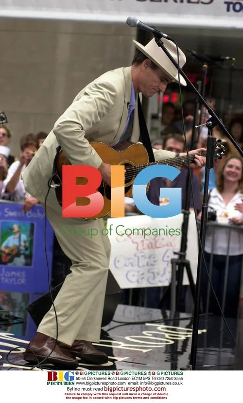 James Taylor Performs on NBC Today Show