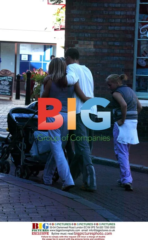 Glamour Model Jordon Spotted with Boyfriend in Brighton