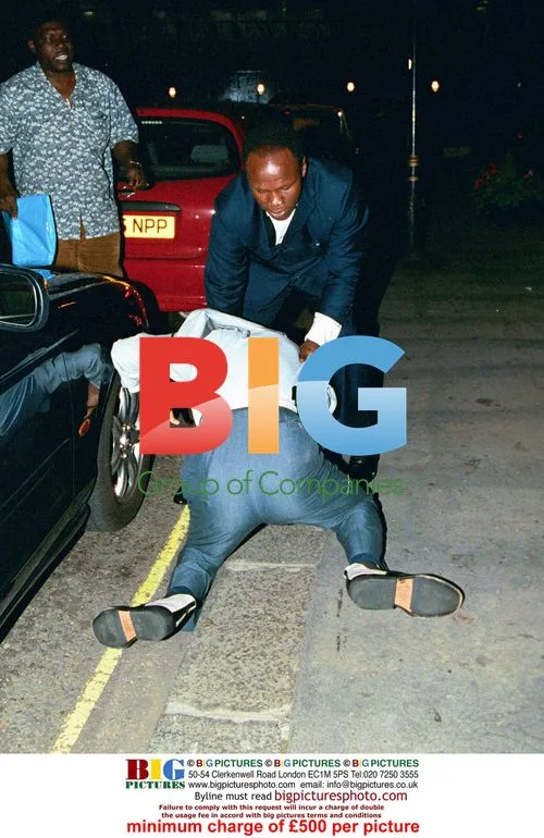 Chris Eubank in Altercation Outside London Hotel