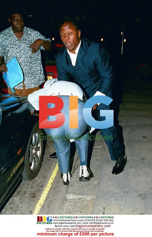 Chris Eubank in altercation outside London hotel