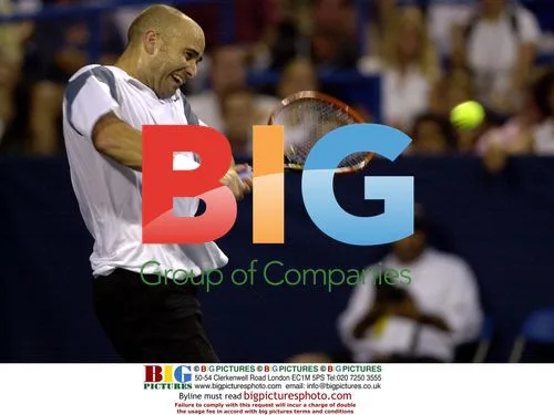 Andre Agassi in Legg Mason Tennis Classic