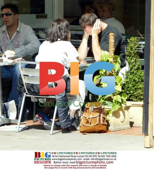 Bjork seen heavily pregnant in London