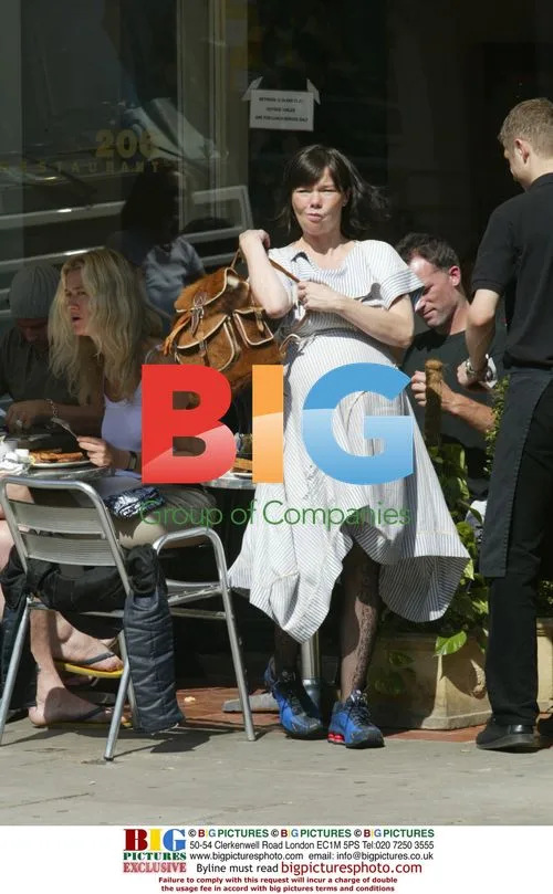 Heavily Pregnant Bjork Has Brunch with Boyfriend Mathew Barney