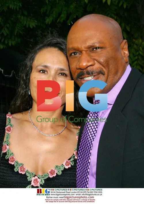 Ving Rhames and wife Deborah at 'Undisputed' premiere