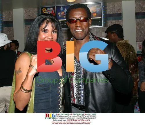 Mia St. John and Wesley Snipes at 'Undisputed' Premiere