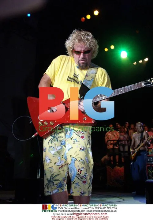 Rocker Sammy Hagar at PNC Art Center