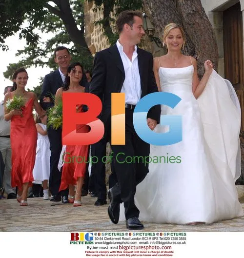 Caroline Corr and Frank Wood Wedding