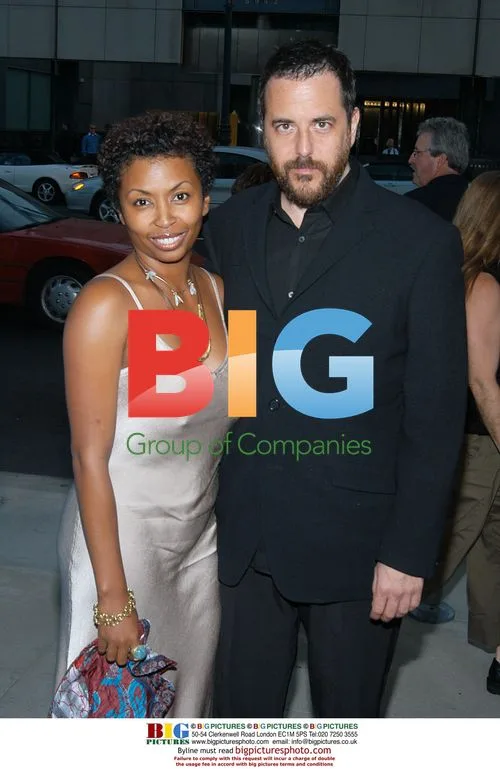 Mark Romanek and Brigette at 'One Hour Photo' premiere