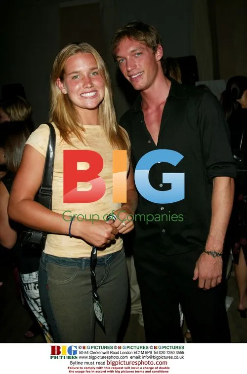 Ashley Harkleroad and Chris Kramer at Taste Of Tennis benefit
