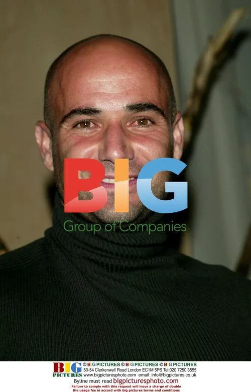 Andre Agassi at "Taste Of Tennis" Benefit