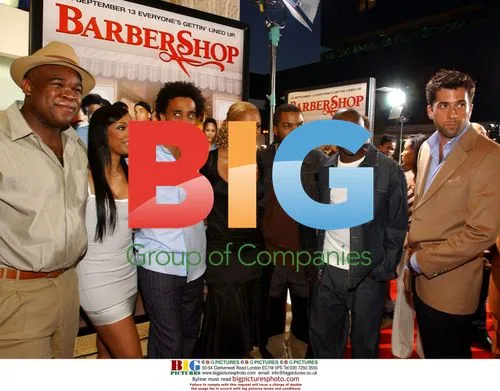Cast of 'Barbershop' at LA Premiere