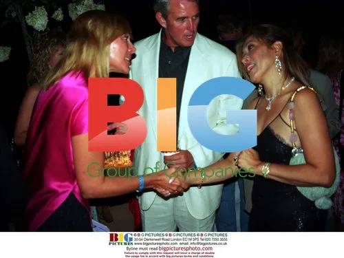 Kim Cattrall and Princess Zarina at charity event