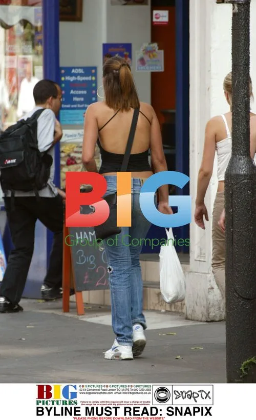 T4 Popworld Presenter Miquita Oliver Walking in London