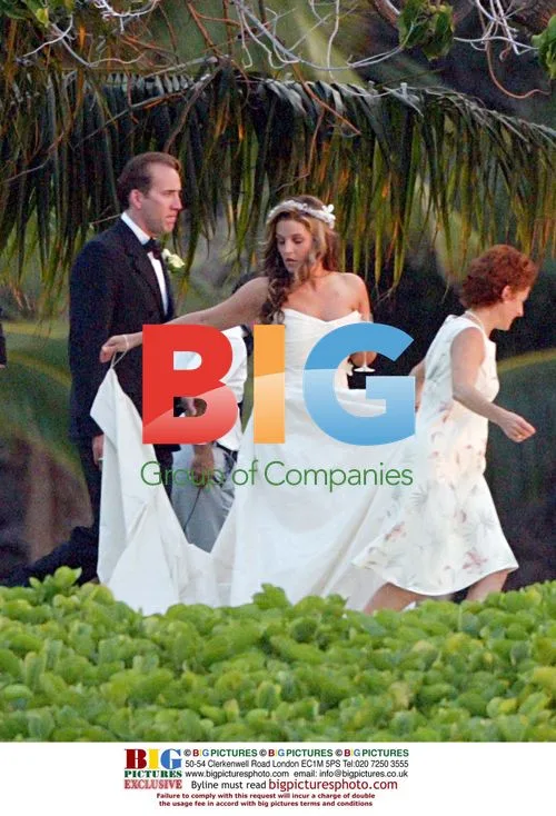 Lisa Marie Presley and Nicolas Cage's Hawaii Wedding