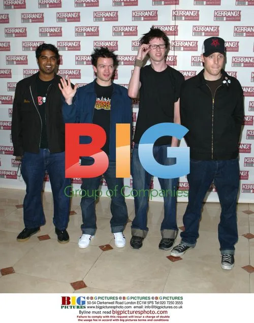 SUM 41 at the Kerrang! 2002 Awards
