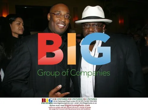 Cedric The Entertainer & George Tillman at 'Barbershop' Premiere Party