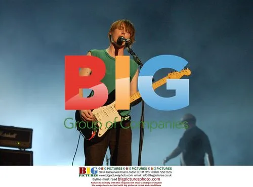 Craig Nicholls of The Hives rehearsing in NYC