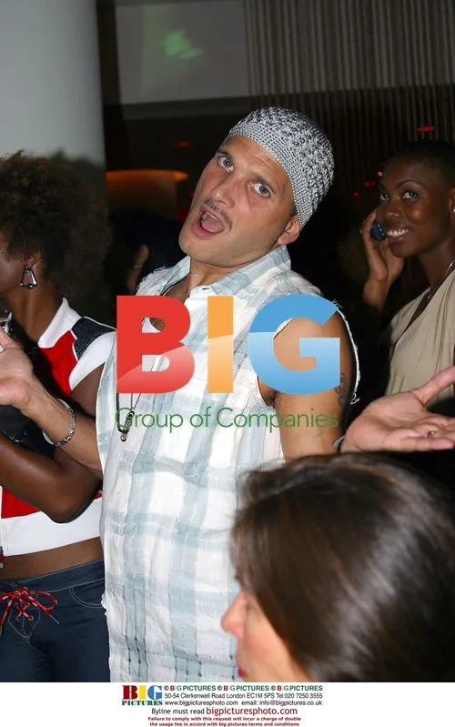 Stylist Philip Bloch at Courvoisier's pre-VMA party