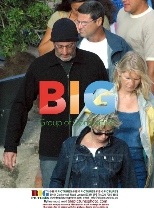 Jean Reno on holiday in Sardinia