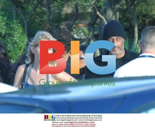 Jean Reno on Holiday in Sardinia
